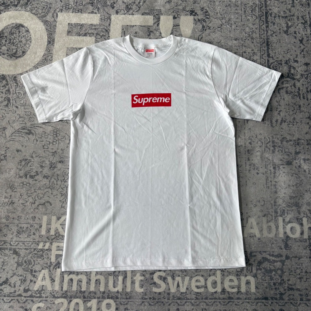 Supreme West Hollywood Box Logo Tee Shirt Mens Small White WeHo Bogo 2023 EXCL